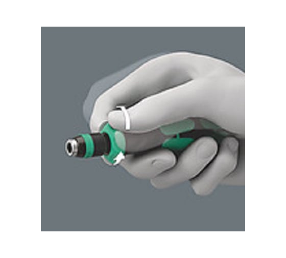 Ручка-битодержатель с функцией трещотки WERA 838 RA-R M 1/4" WE-051493