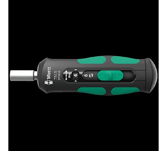 Динамометрическая отвёртка WERA 7515 Kraftform Safe-Torque Speed 2-6 Нм WE-075815
