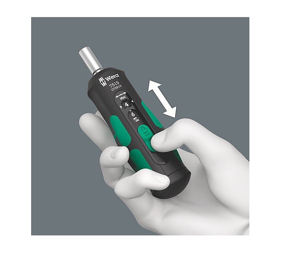Динамометрическая отвёртка WERA 7515 Kraftform Safe-Torque Speed 2-6 Нм WE-075815