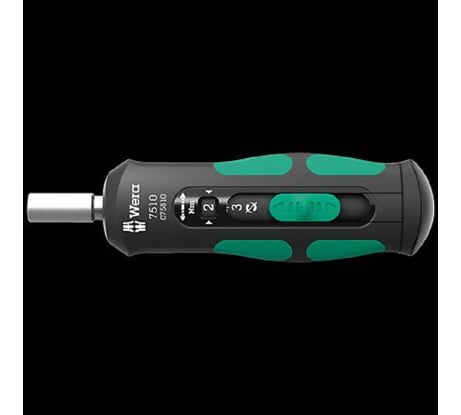 Динамометрическая отвёртка WERA 7510 Kraftform Safe-Torque Speed 1-3 Нм WE-075810
