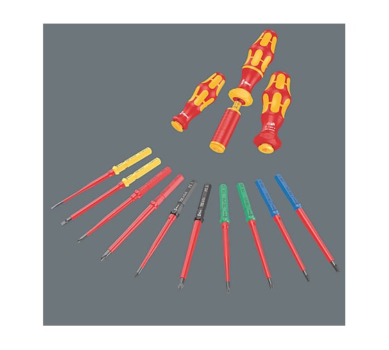 Набор бит с битодержателем WERA Kraftform Kompakt VDE Big Pack 1, 26 предметов WE-006617