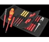 Набор бит с битодержателем WERA  Kraftform Kompakt VDE 18 Universal 1 Tool Finder 1x9x98; 1 x PH 1x157; 1 x PH 2x157; 1 x PZ 1x157; 1 x PZ 2x157; 1x1x154; 1x2x154; 1x1x1 WE-006613