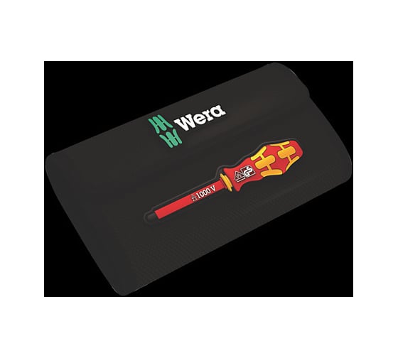 Набор бит с битодержателем WERA Kraftform Kompakt VDE 17 Universal 1 Tool Finder, 17 пр. WE-006611