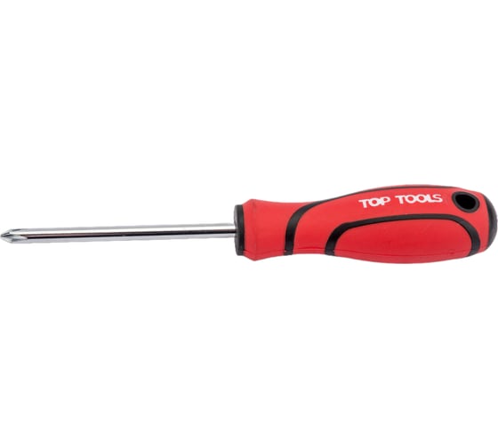 Отвертка Top Tools крестовая, PH1 x 75 mm 39D017