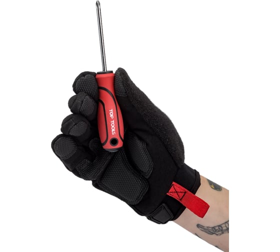 Отвертка Top Tools крестовая, PH1 x 75 mm 39D017