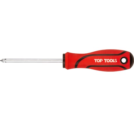 Отвертка Top Tools крестовая, PH0 x 75 mm 39D016