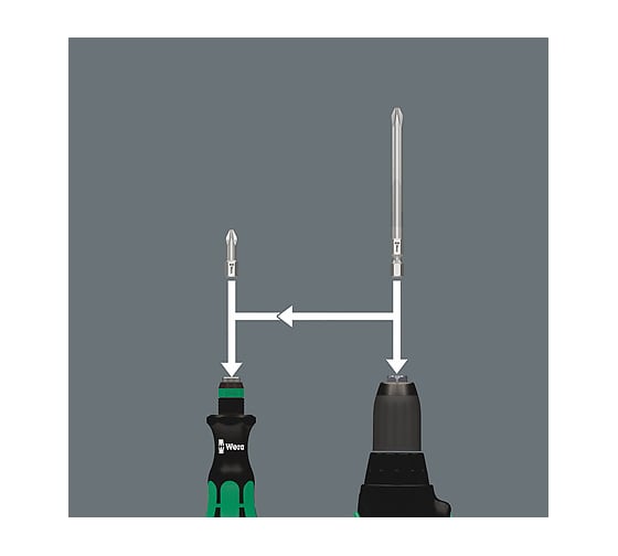 Набор бит WERA Kraftform Kompakt 11 Plus SB WE-135942