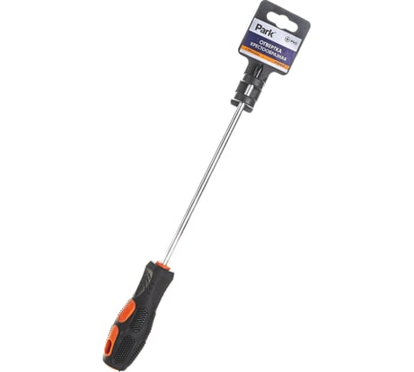 Отвертка Park крестообразная PH2 х200мм, двухкомпонентная рукоятка OTV018DK 356018
