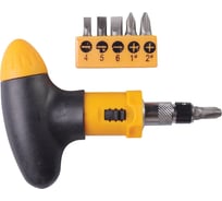 Отвертка с набором бит, 7 предметов B10 90383