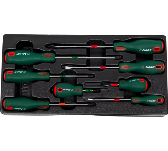 Ложемент с отвертками Hans 8 предметов TT-10U