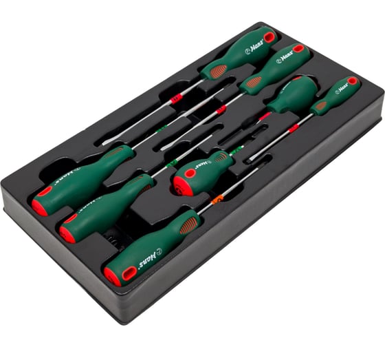 Ложемент с отвертками Hans 8 предметов TT-10U
