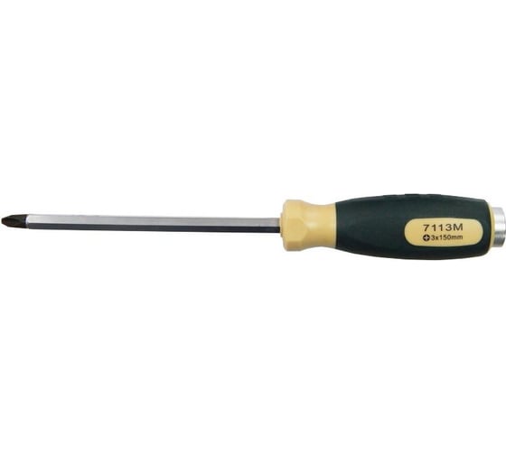 Отвертка крестовая силовая Rockforce PH.3x150мм RF-7113M(3243) 1