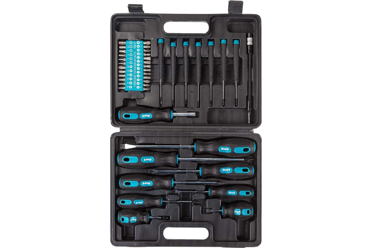 Набор ручного инструмента BORT BTK-42 93722418 - выгодная цена, отзывы ...