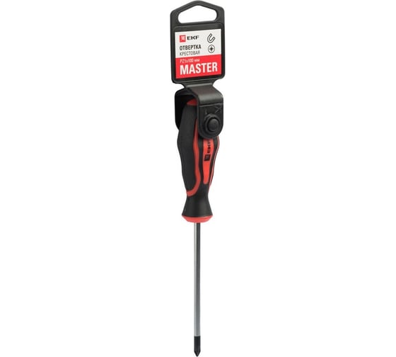 Отвертка EKF Master PZ1x100 мм Basic SQpz-1-100-mas