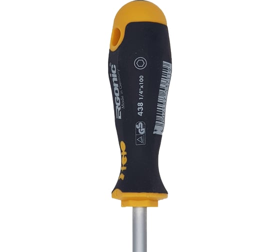Отвертка Felo Ergonic с насадкой под биты 1/4" 43812540