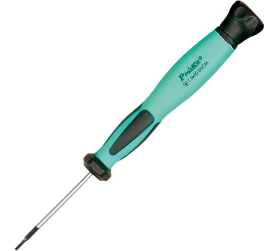 Отвертка Pro'sKit прецизионная звездообразная (Torx) антистатическая ProsKit SD-083-T7H T7Hx50 мм 00322863