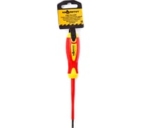 Диэлектрическая отвертка КВАЛИТЕТ SL4х100 ОД-П4-100 6620374