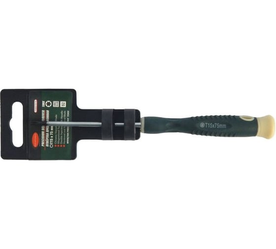 Отвертка ювелирная Rockforce TORX с отверстием, T20Hх75 мм RF-73707520(19567)