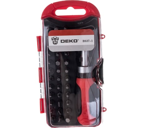 Отвертка с набором бит DEKO BS37-1 065-0505