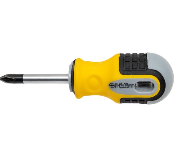Отвертка FIT Старт, CrV сталь, 6х38 мм РН2 55176 1