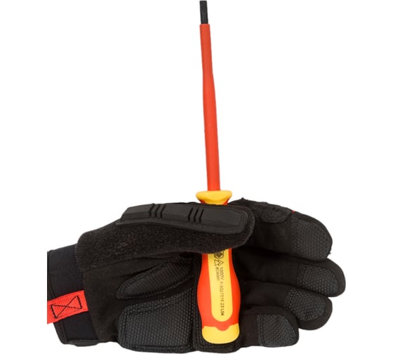 Шлицевая отвертка NEO Tools 1.0 x 5.5 x 125 мм, 1000 В 04-133