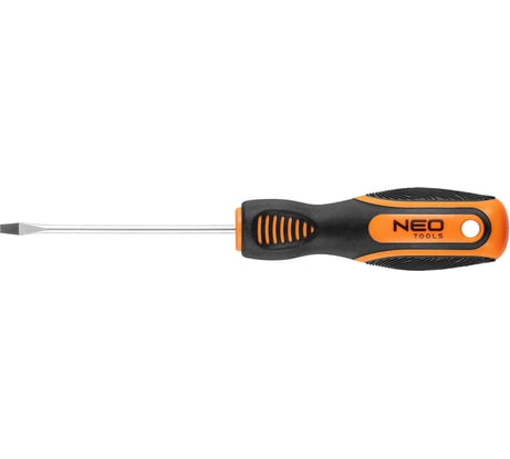 Шлицевая отвертка NEO Tools 3.0 x 75 мм 04-171