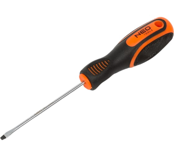 Шлицевая отвертка NEO Tools 3.0 x 75 мм 04-171