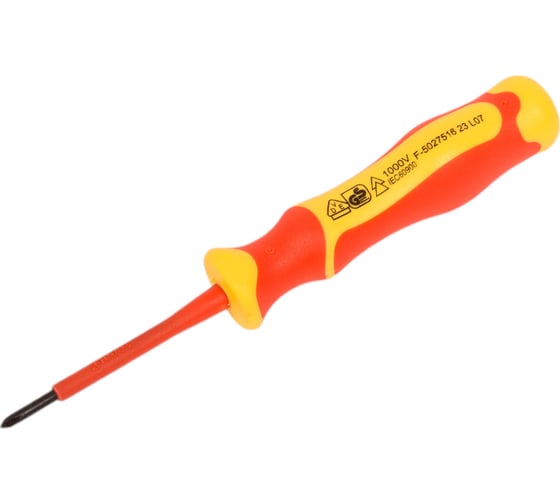 Отвертка NEO Tools PH0 x 3 x 60 мм, 1000 В 04-137