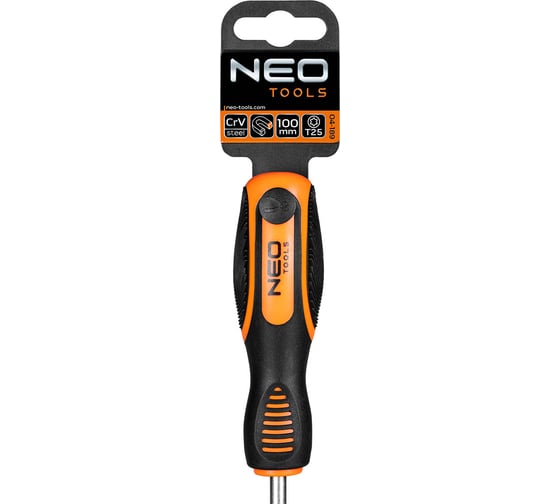 Отвертка NEO Tools Torx T25 x 100 мм 04-189