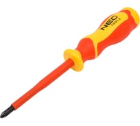 Отвертка NEO Tools PH2 x 6 x 100 мм, 1000 В 04-139 16532140