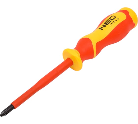 Отвертка NEO Tools PH2 x 6 x 100 мм, 1000 В 04-139 1