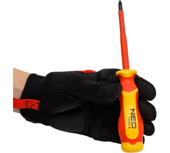 Отвертка NEO Tools PH2 x 6 x 100 мм, 1000 В 04-139