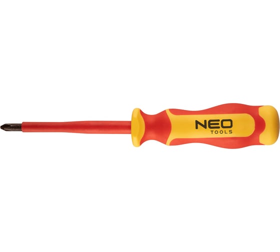 Отвертка NEO Tools PH2 x 6 x 100 мм, 1000 В 04-139