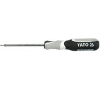 Отвертка YATO TORX Т8 х 75мм SVCM55 резиновая ручка YT-2744