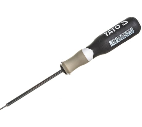 Отвертка YATO TORX Т5 х 75мм SVCM55 резиновая ручка YT-2741