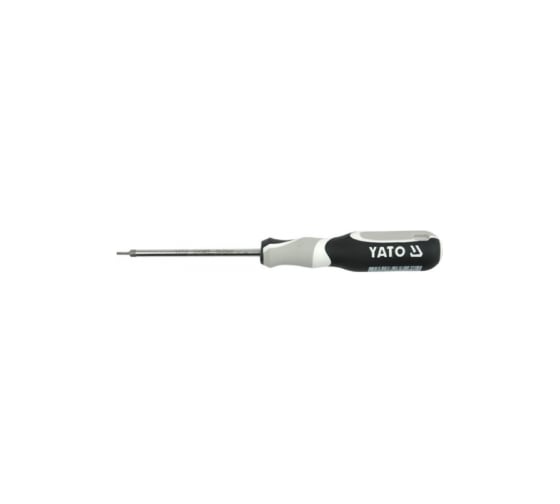 Отвертка YATO TORX Т7 х 75мм SVCM55 резиновая ручка YT-2743 1