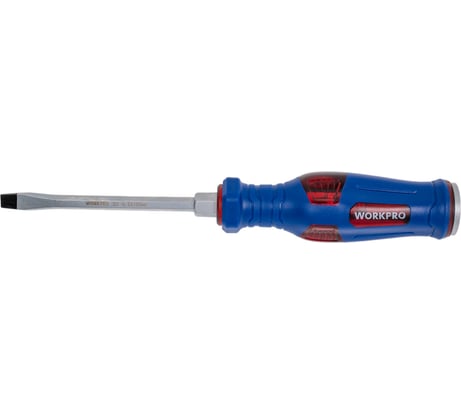 Отвертка ударная шлицевая WORKPRO SL6.5x100mm WP221202
