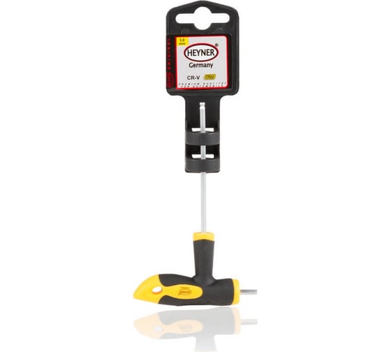 Отвертка Heyner двусторонняя, 6-ти гранная 3.0/75х13,5 мм PRO 353030