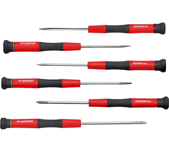 Набор электротехнических отверток GEDORE RED PH+SL, 6шт 3301351 1