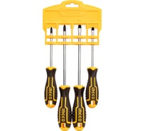 Набор отверток INGCO  4 шт, SL,PH, магнитный наконечник HKSD0428