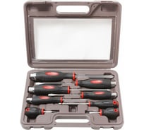 Набор отверток FORCEKRAFT силовые, магнитные, Profi, 8пр. в кейсе FK-7008(26895)