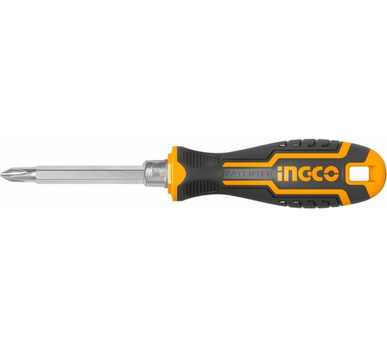Двухсторонняя отвертка INGCO 2 в 1 SL5+PH1 INDUSTRIAL AKISD0203 1