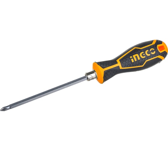 Двухсторонняя отвертка INGCO 2 в 1 SL5+PH1 INDUSTRIAL AKISD0203