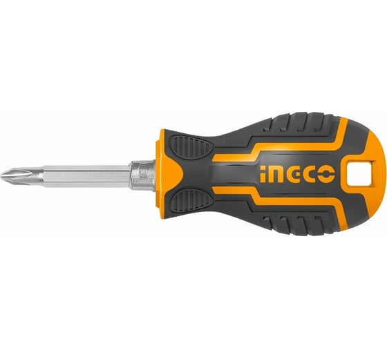 Двухсторонняя отвертка INGCO 2 в 1 SL6+PH2 INDUSTRIAL AKISD0202
