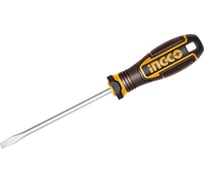 Плоская отвертка INGCO SL6.5х125 мм HSDSL6125
