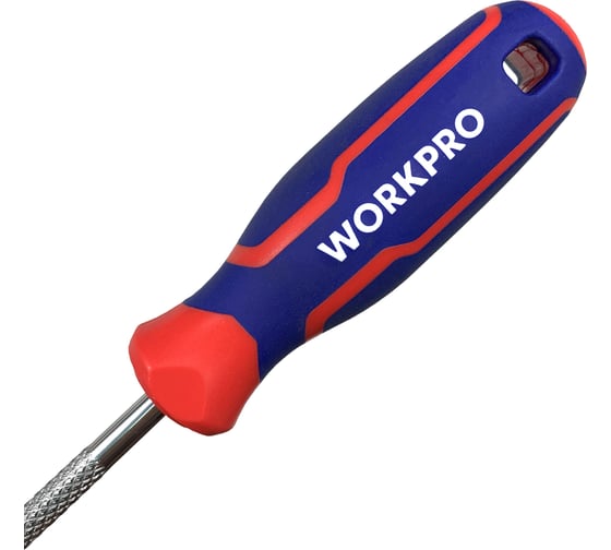 Отвертка WORKPRO шлиц 6.5x200мм PRO WP221021