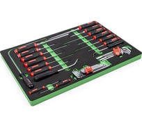Ложемент Станкоимпорт отвертки, шестигранные ключи и ключи TORX. 35 предметов TSC-35