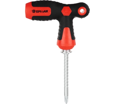 Отвертка телескопическая двусторонняя ЕРМАК Т-образная 2х-комп. рукоятка, с фиксатором 651-244