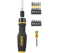 Отвертка со сменными вставками DEWALT 10 шт DWHT0-66567
