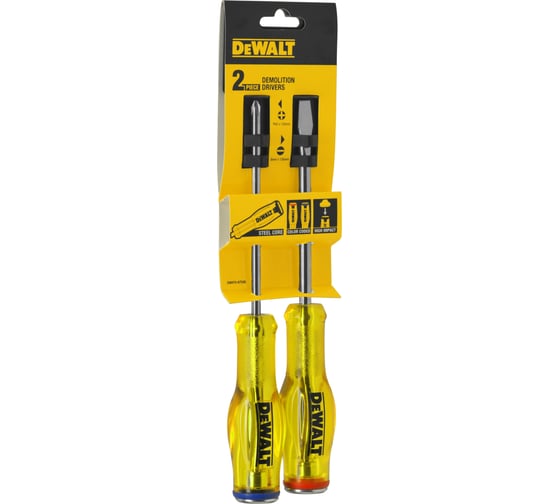 Набор демонтажных отверток DEWALT 2 шт DWHT0-67530